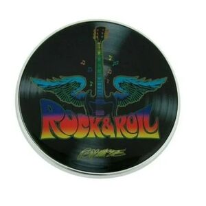 Rock & Roll Belt Buckle GTO Design Unisex Music Band Bob Massie Brand Logo
